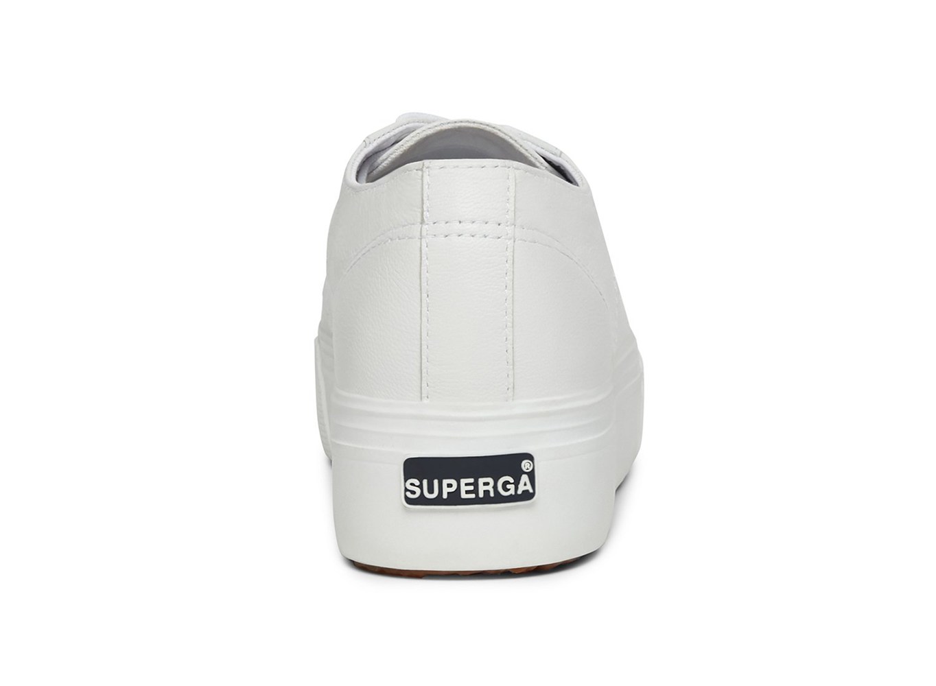 Espadrille Feminino Branco - Superga 2790 Nappa Couro - SWJAD-7531